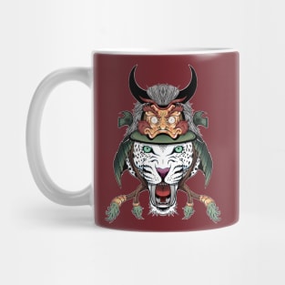 White cheeta Mug